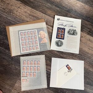 Marilyn Monroe stamp collection